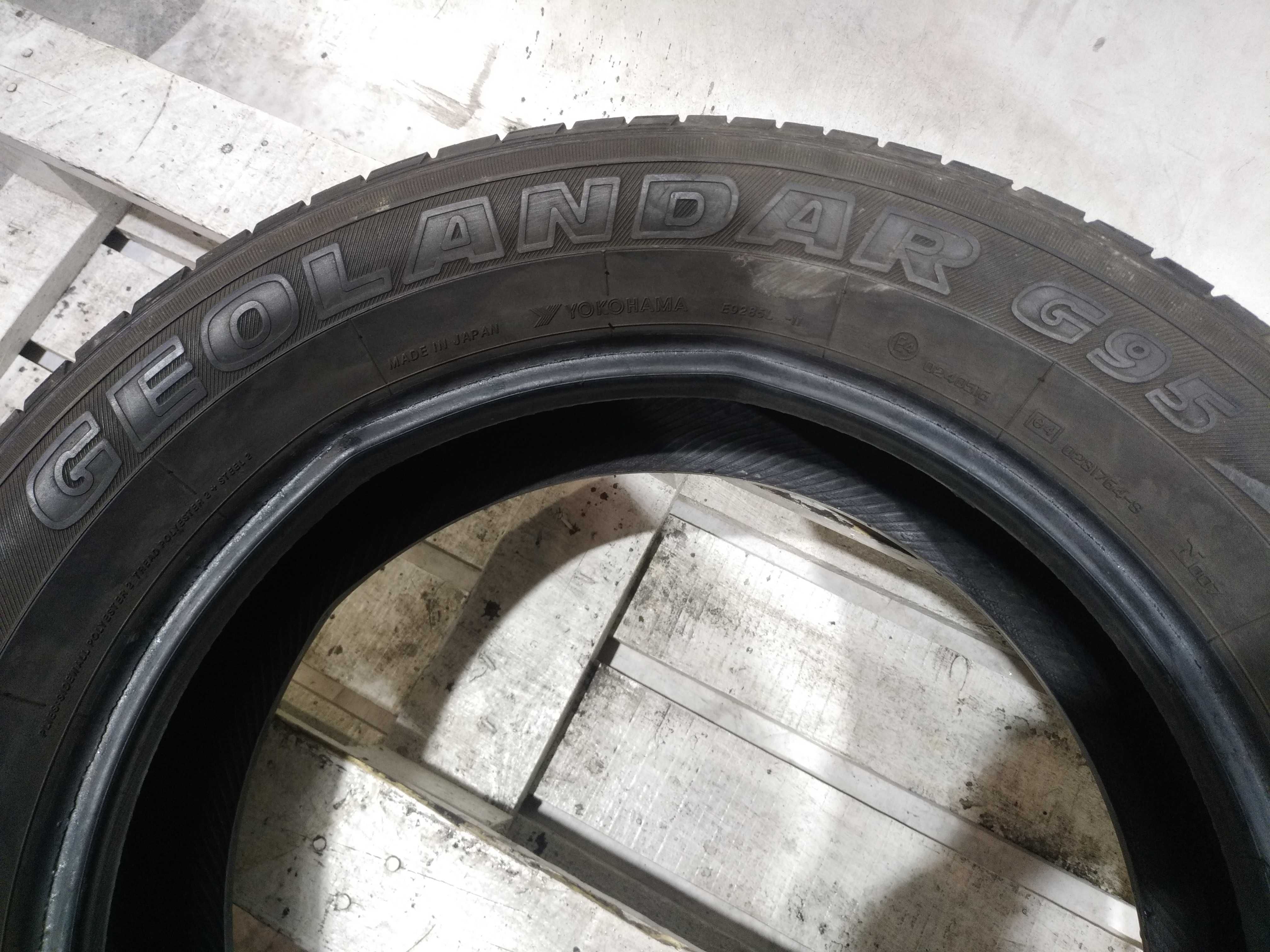 Літо 225/60 R17 yokohama geolander g95, ціна комплекта 4000 грн