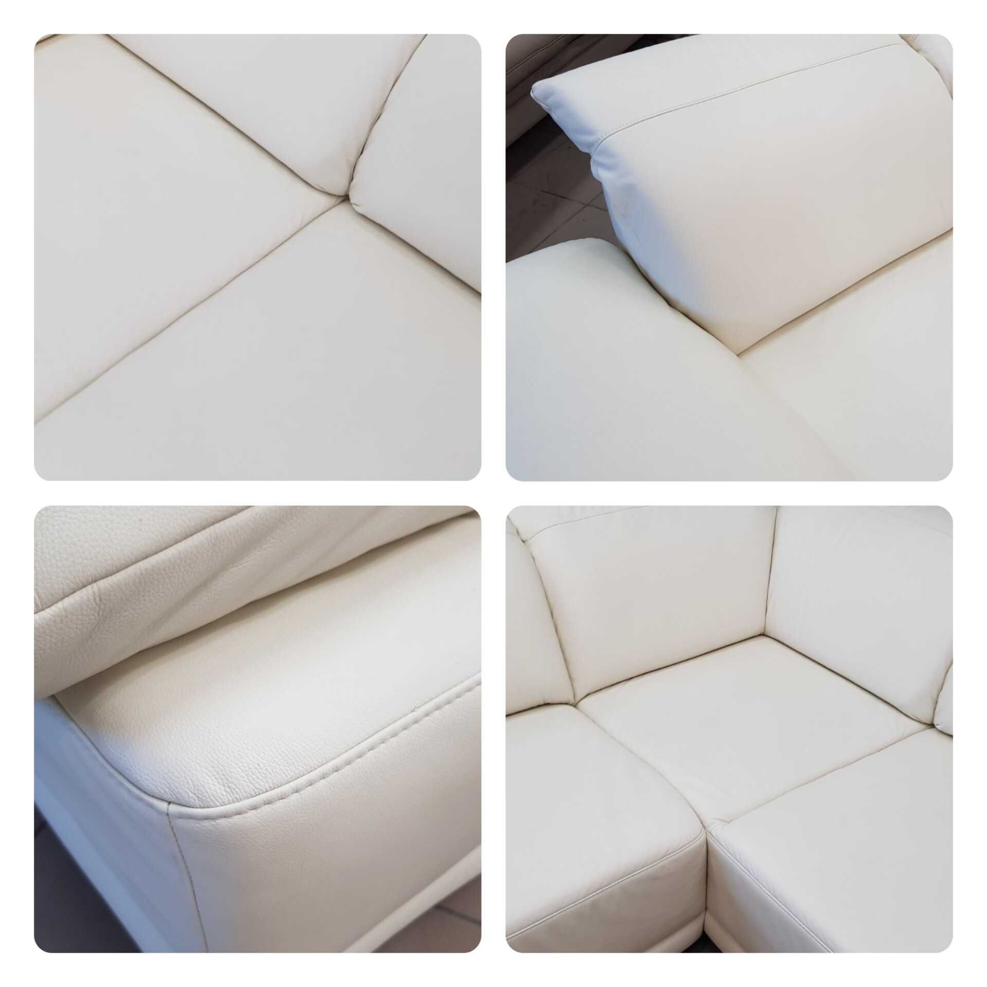 Кожаный угловой диван Natuzzi, Италия б/у (280602).