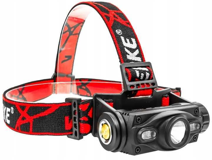 Aluminiowa latarka czołowa Akumulator Li-ion 3,7V 2000 mAh