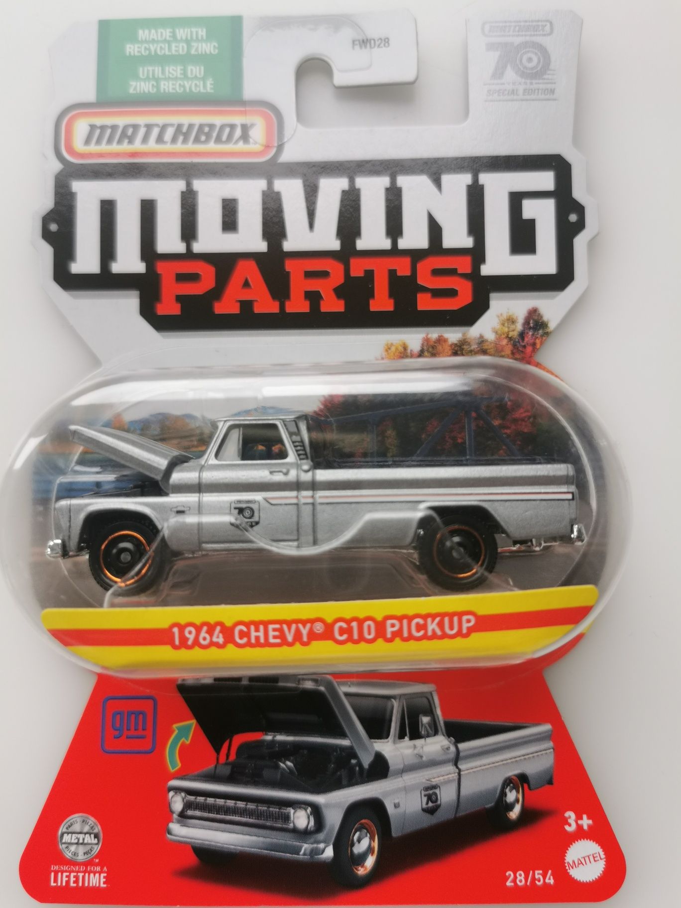 Matchbox 1964 Chevy C10 Pickup Moving Parts