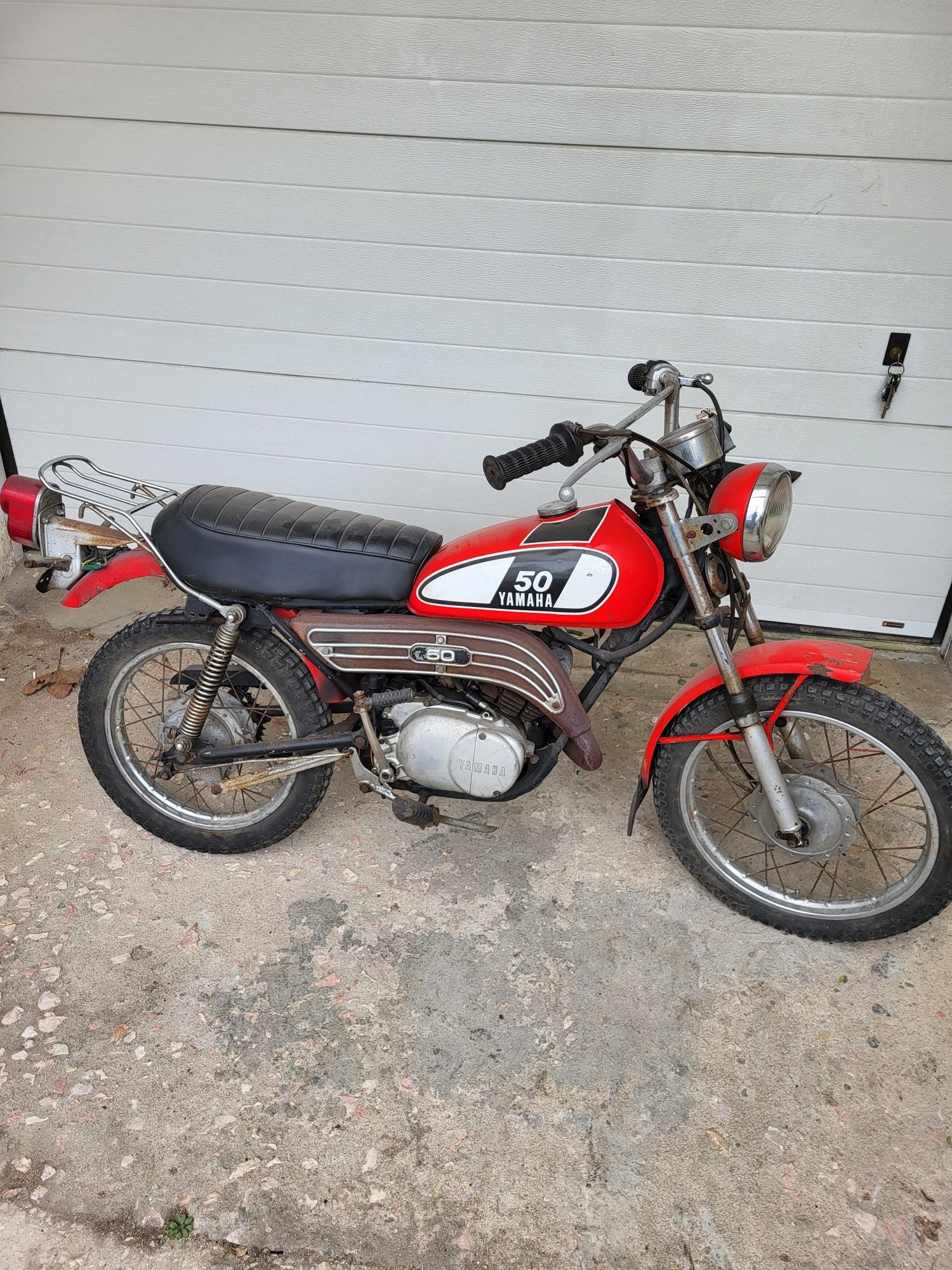 Lote Yamaha gt 50 + três jt1 mini enduro