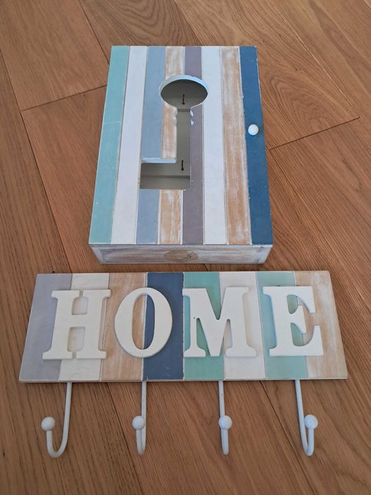 Szafka na klucze + wieszak Home&You