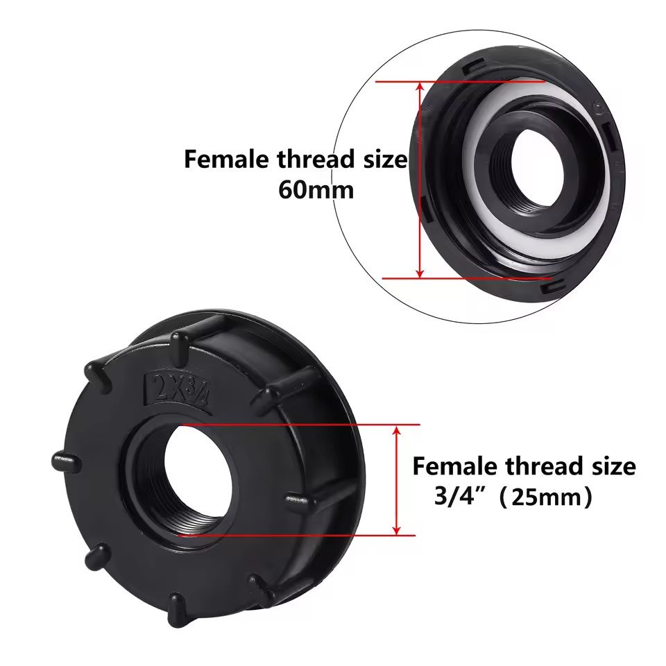 Adaptador IBC 3/4 e 1"
