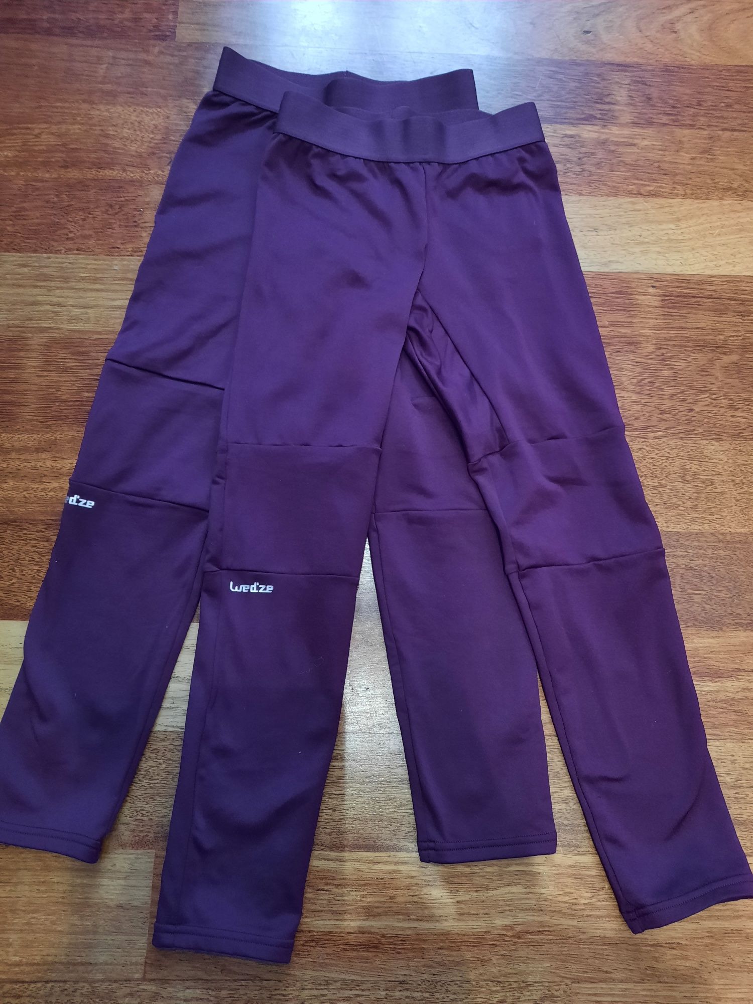 Termoaktywne legginsy Decathlon (2 szt)  r.146/152