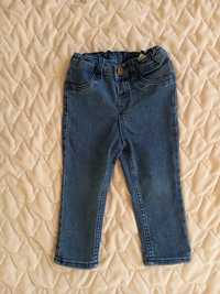 Jeansy skinny fit H&M rozm. 80