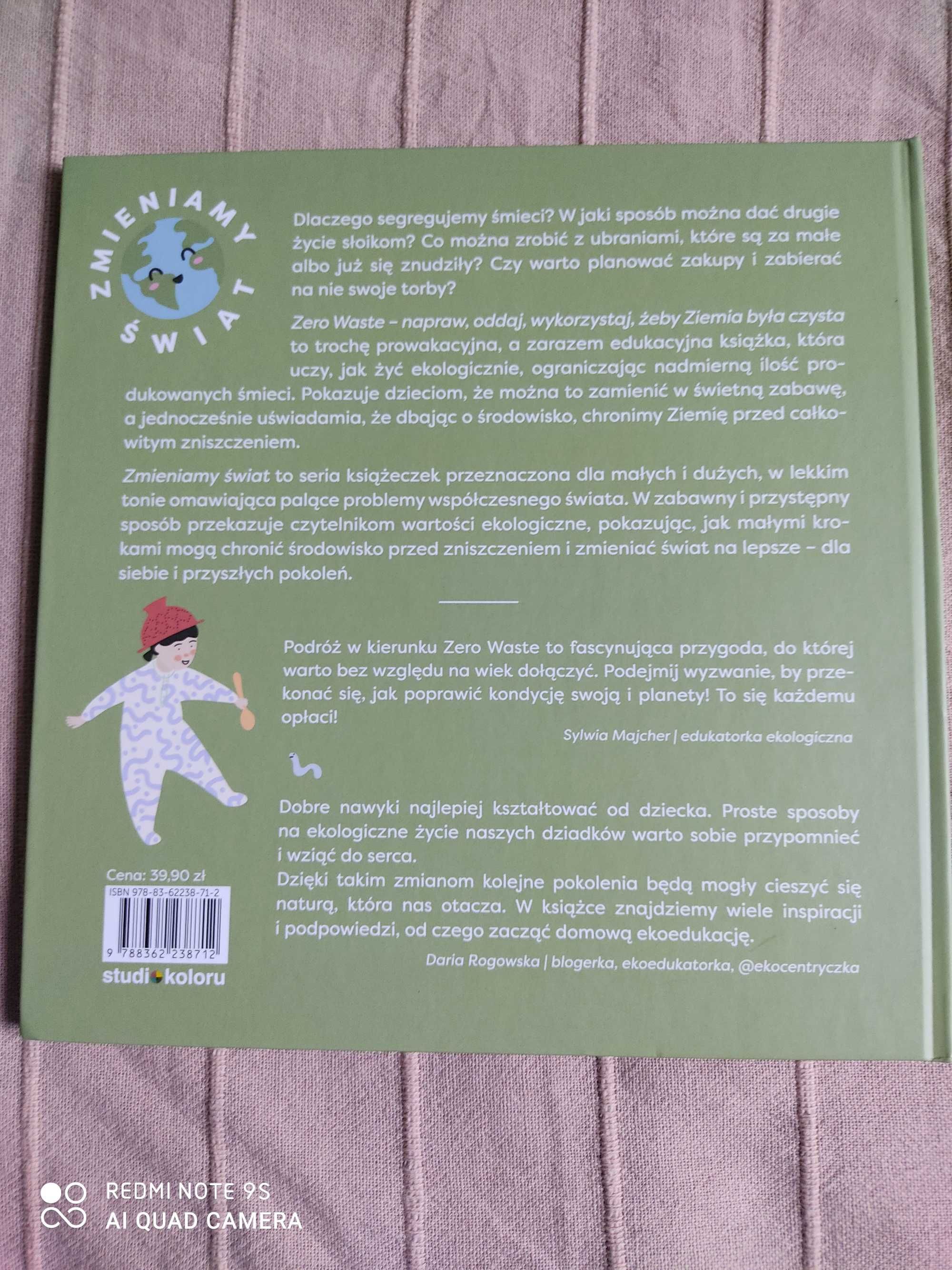 Zero waste: napraw, oddaj, wykorzystaj - książka dla dzieci jak nowa