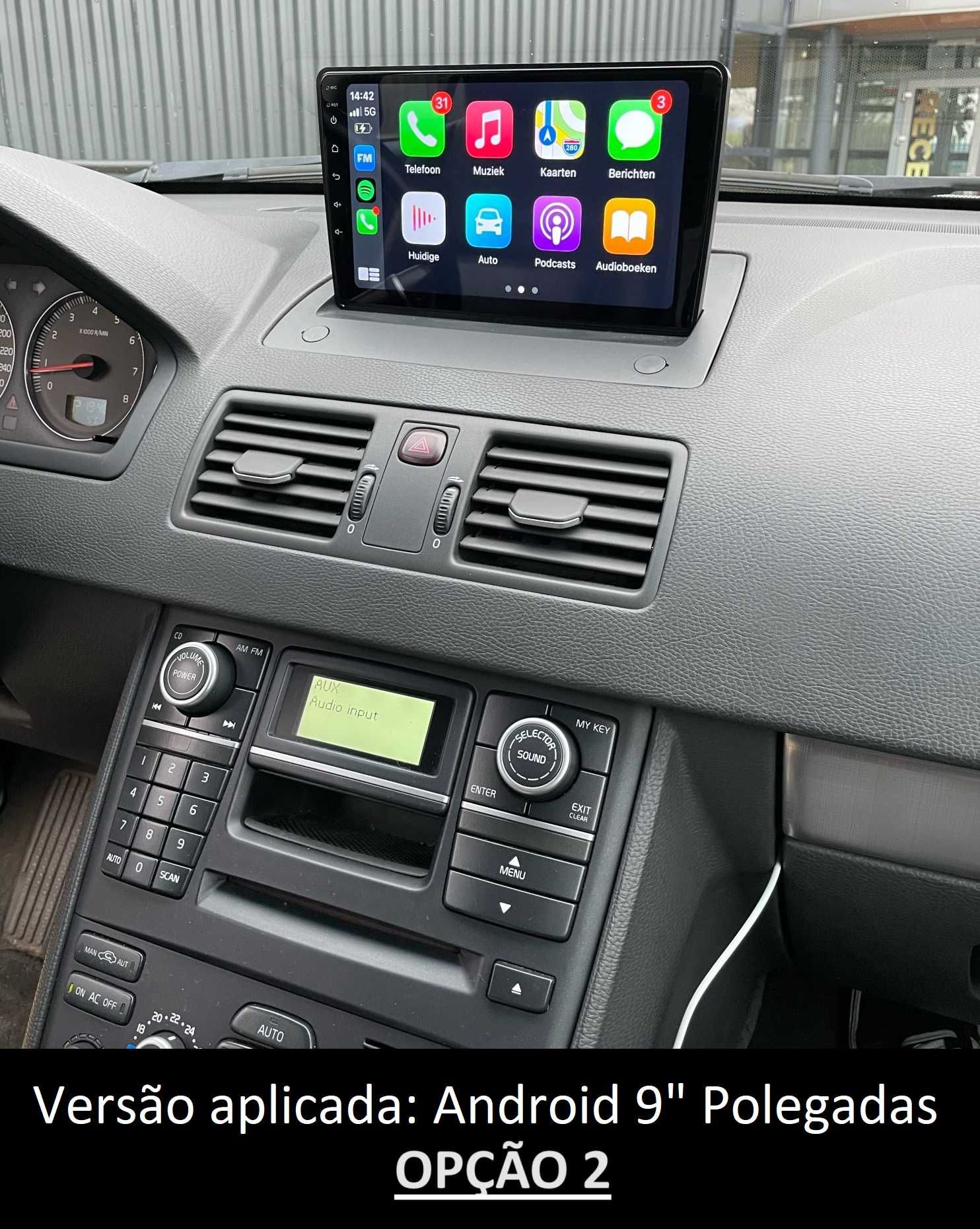 (NOVO) Rádio 2DIN • VOLVO XC90 (2002 a 2014) • Android XC-90 [4+32GB]