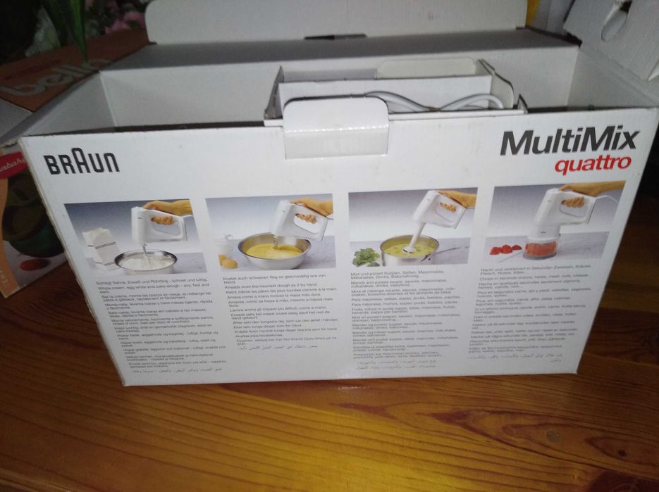 Миксеры Braun quattro MultiMix
