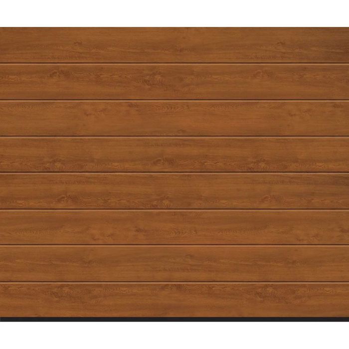 Brama garażowa automatyczna HORMANN IsoMatic  2500X2150 złoty dąb