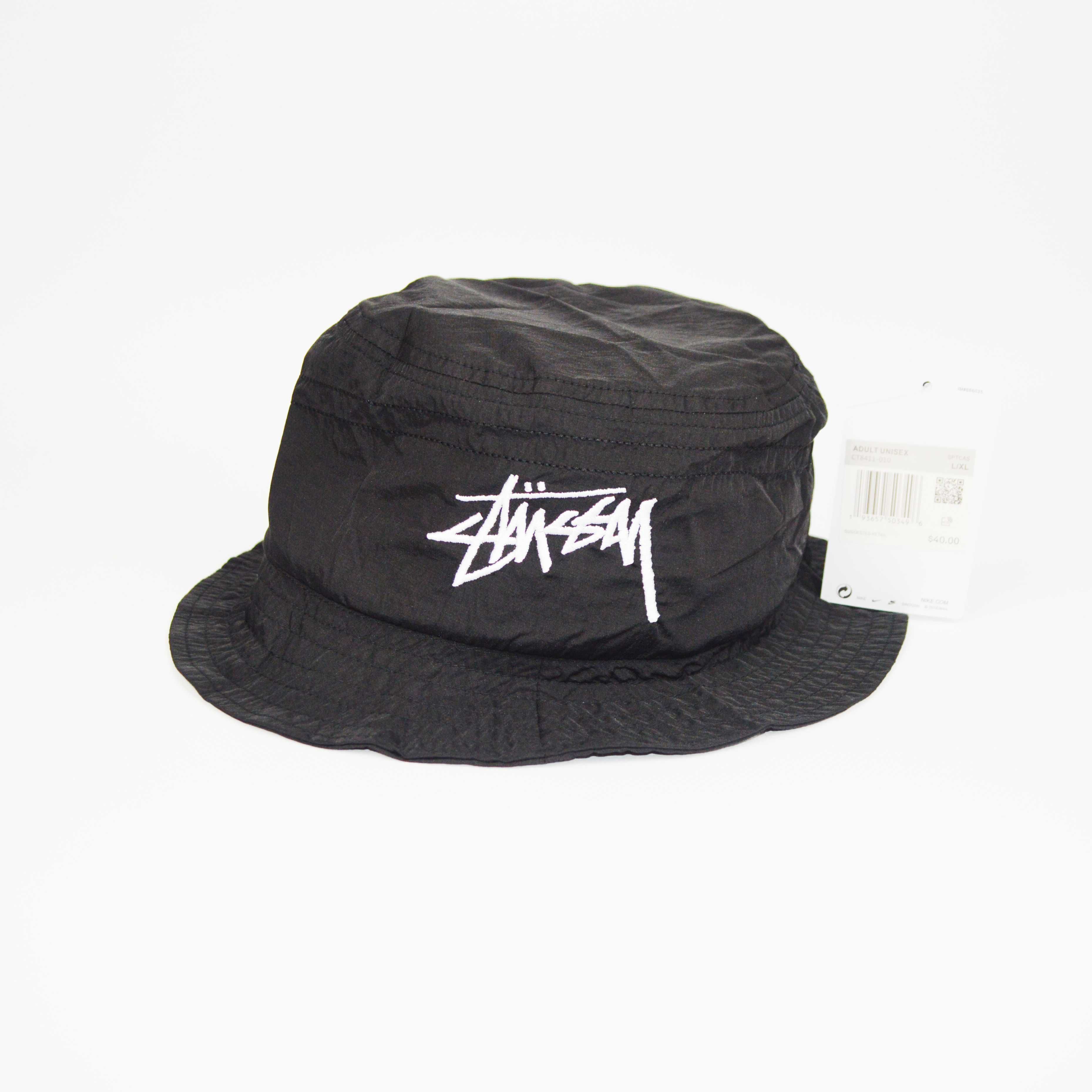 Панамка nike х stussy metallic nylon панамка стуссі найк панама