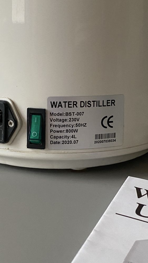 Дистиллятор на 4 литра 800w модель BST-007