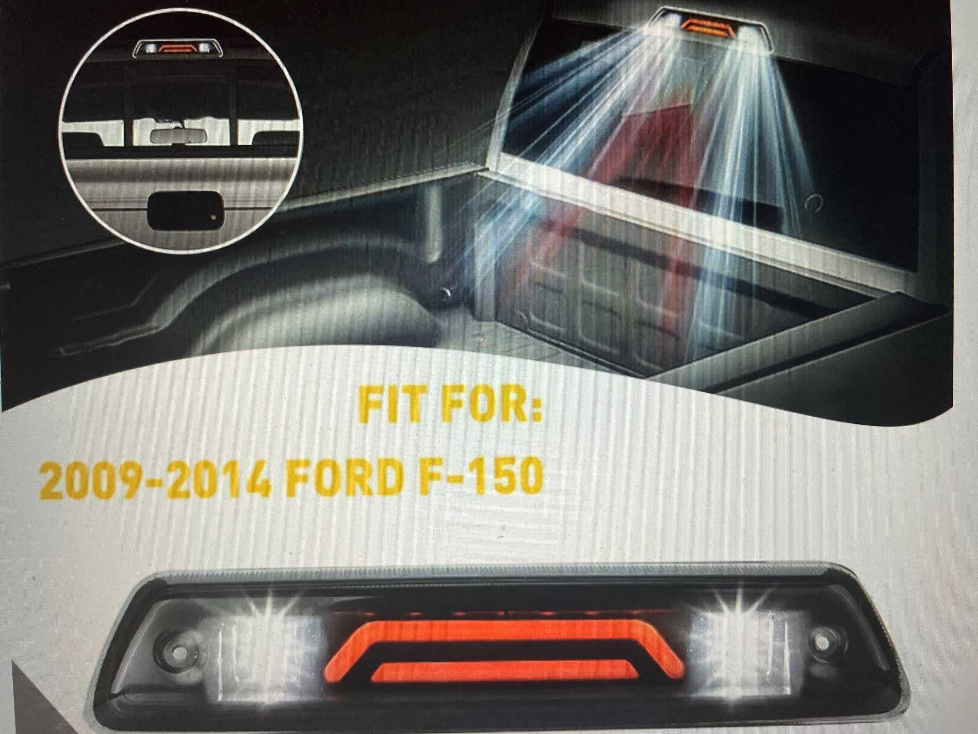 Ford f 150 trzecie swiatlo stopu na dach 2009-14