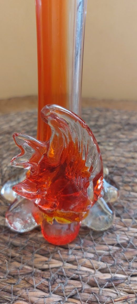 Wazon Murano Fish, Ryba, PRL