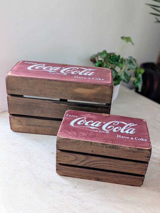 Retro skrzynki Coca-Cola (mała)