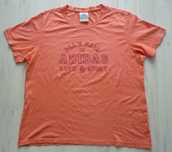 Piękna damska koszulka t-shirt ADIDAS rozmiar L łososiowa