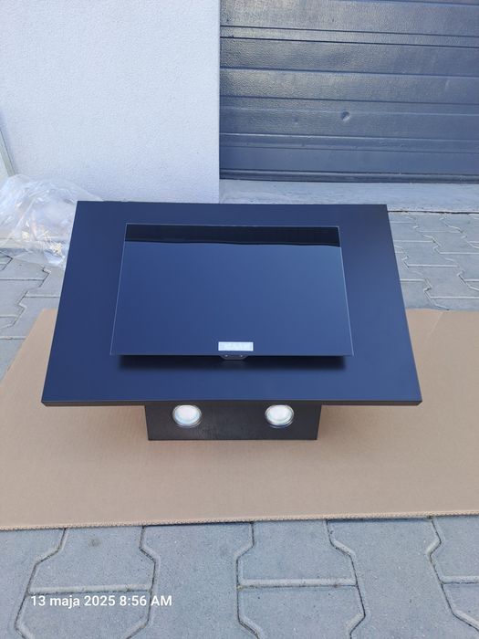 Okap kuchenny czarny