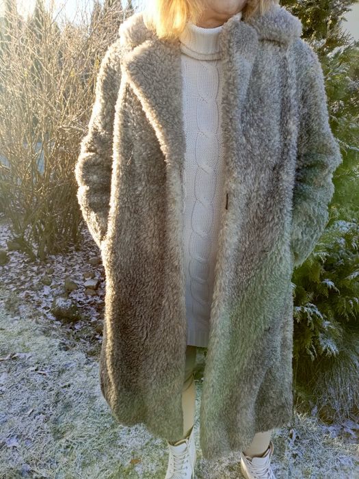 Piękne futro naturalne mireuszki  ombre r.36/38