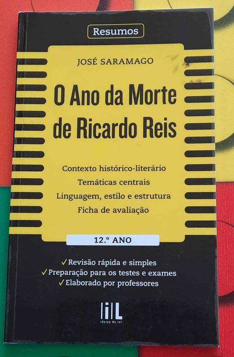 Educação Literária 12ºano - O Ano da Morte de Ricardo Reis