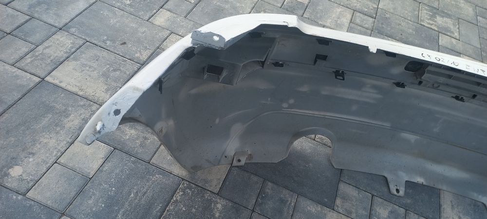 Citroen c3 02-10 zderzak tyl tylny bialy ewp
