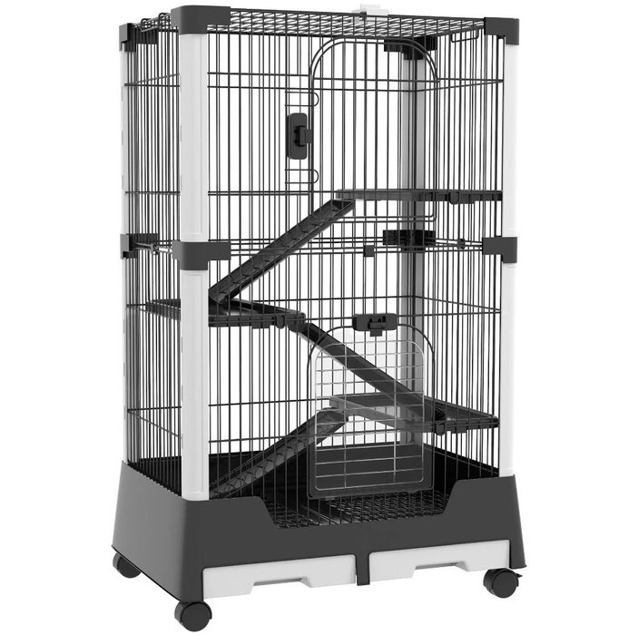 Gaiola 3 niveis em bom estado, oferta bebedor 1L