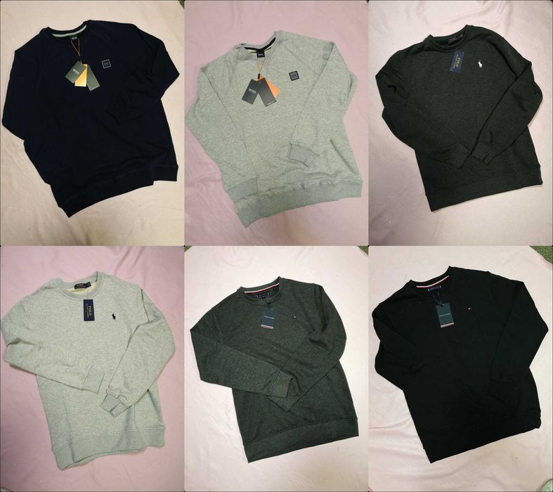 Bluza męska bluzy Tommy Hilfiger Hugo Boss Ralph Lauren nowość bawełna