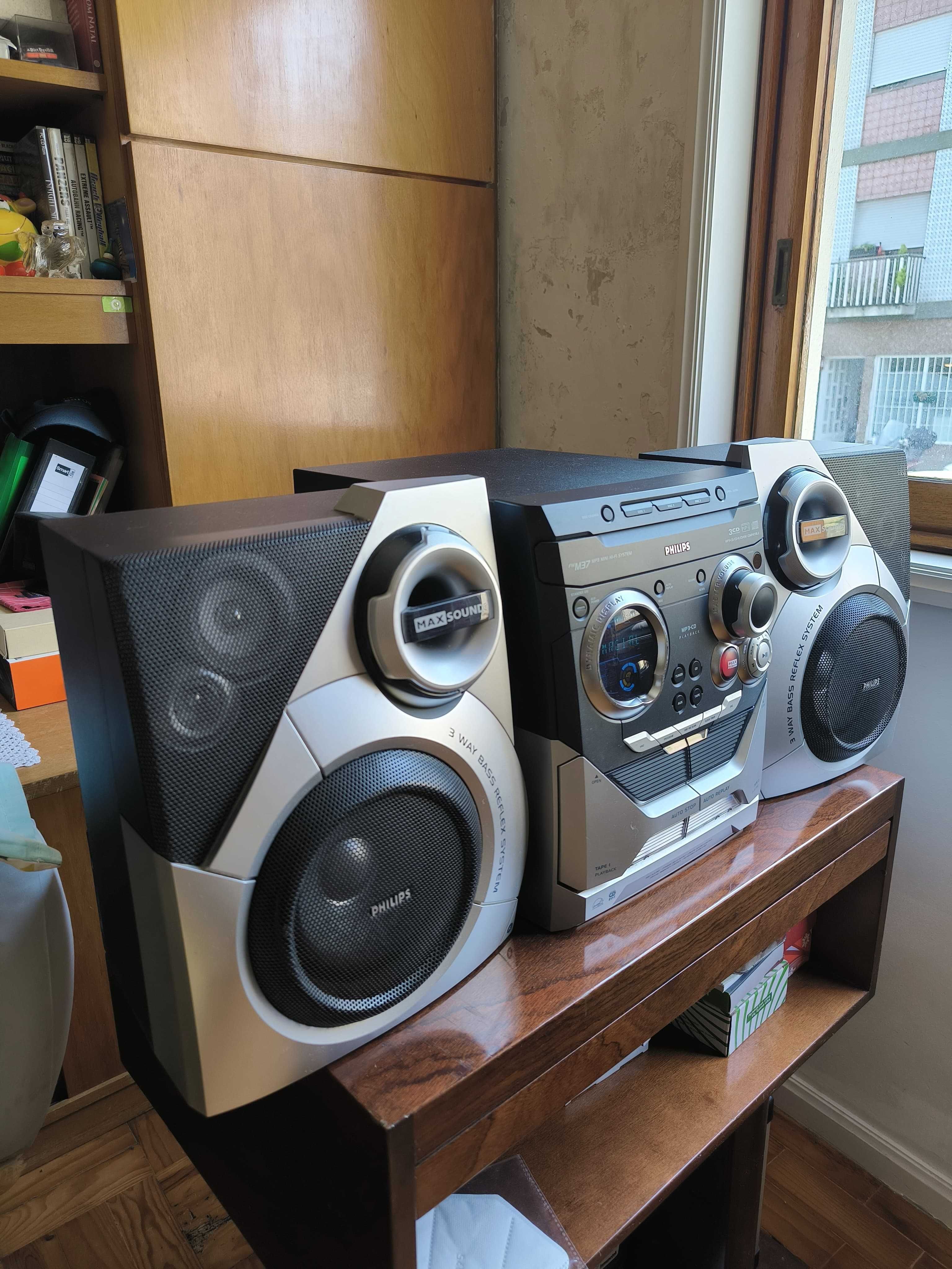 Aparelhagem Philips | Muito pouco uso | Sistema Mini Hi-Fi