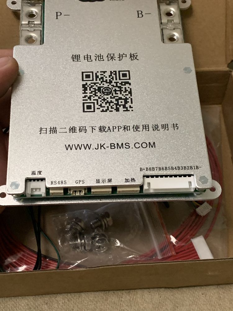 BMS плата jk-BMS 3-8s-200A Smart