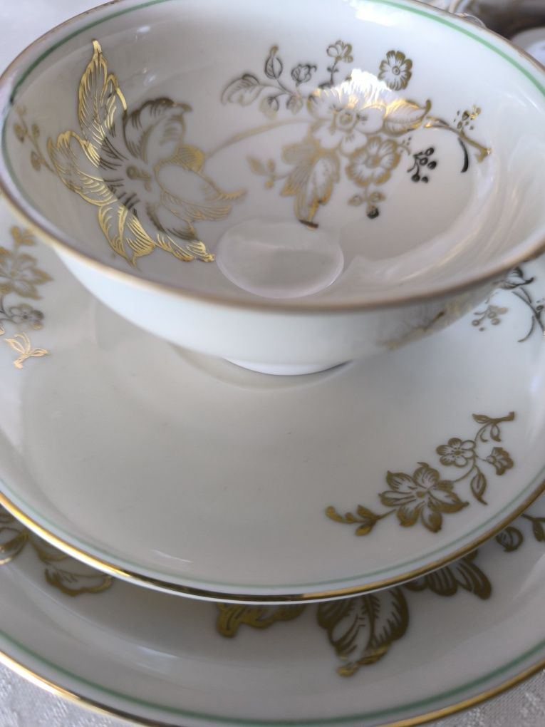 Porcelana Bawaria 3x trio.