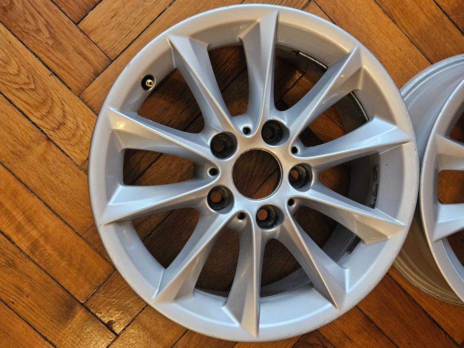 Диски титанові R16 5x120 7j ET40 ЦО72,2 2шт BMW F20 кузов 411 стиль