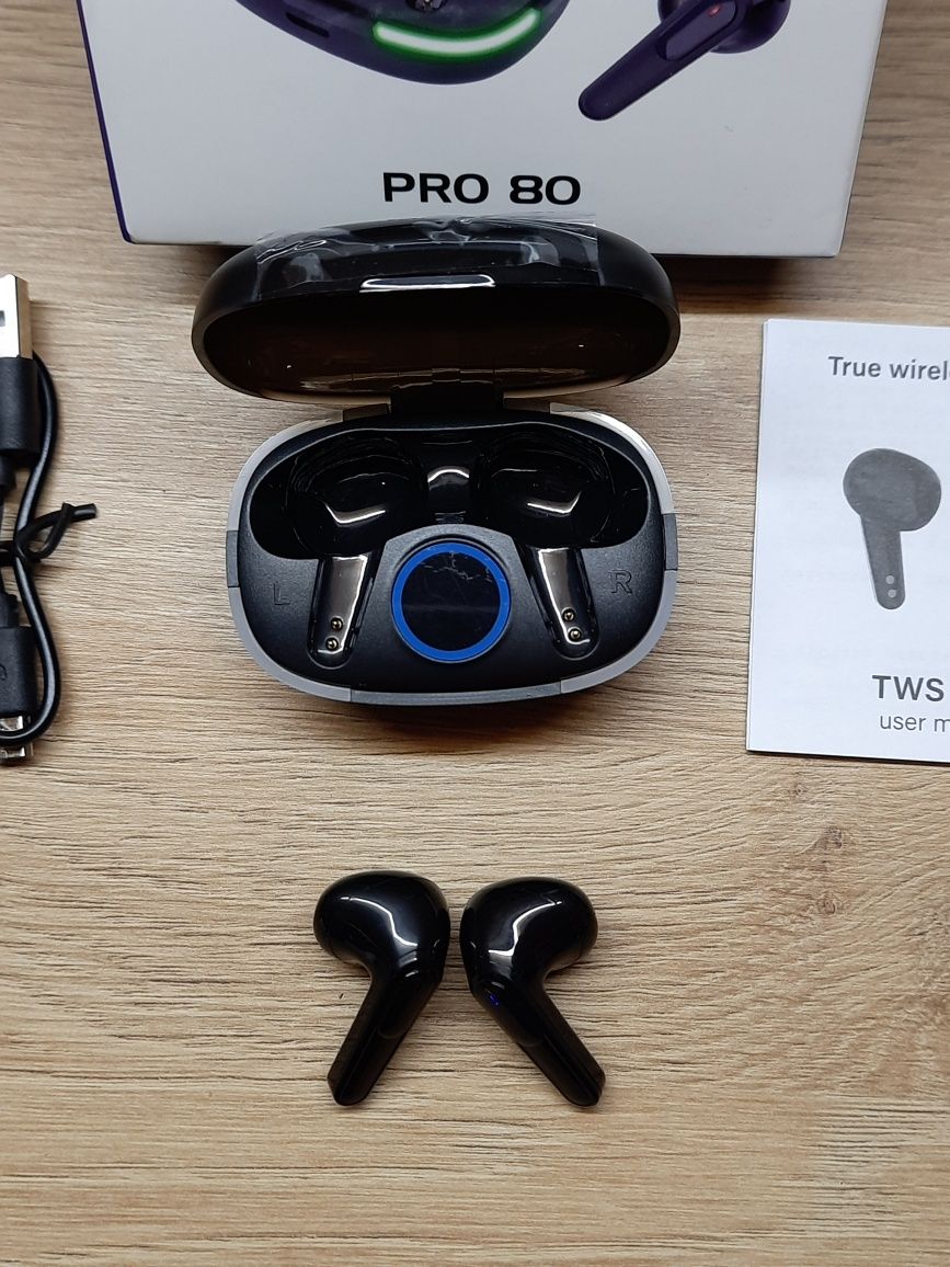 Навушники Bluetooth TWS PRO 80 NEW, нові