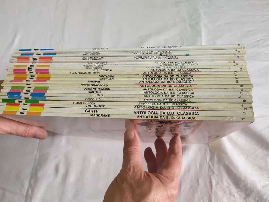 Antologia da BD Clássica 1982/88 Col. completa (22 vol.) (Excelente)