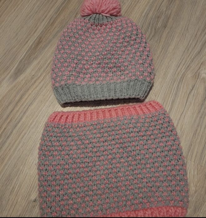 Komplet czapka komin