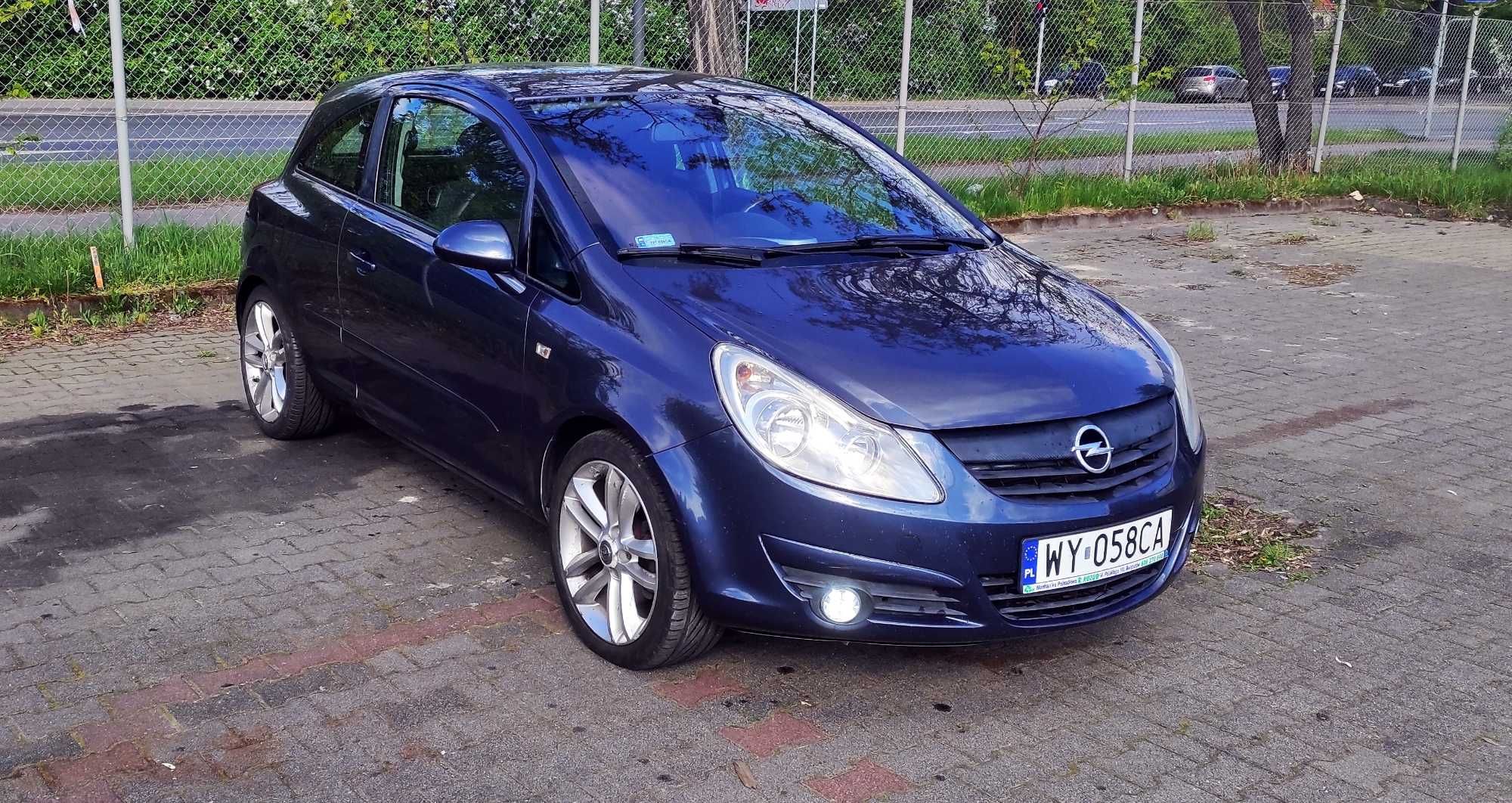 Opel Corsa D, 1.7 125 KM Diesel, 2007r. Zadbany, sportowe zawieszenie