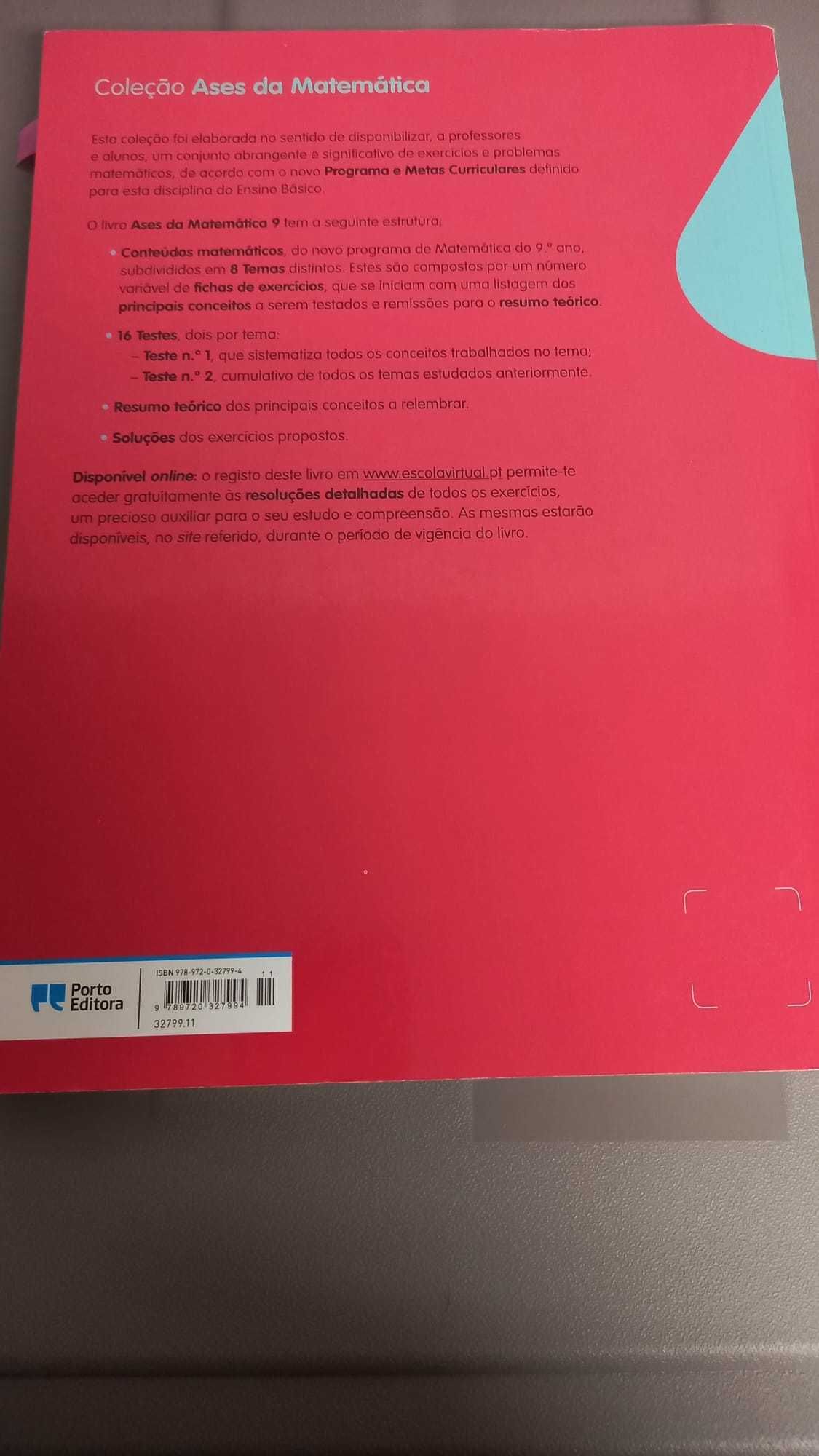Livro Exercícios de Matemática A 9ºAno
