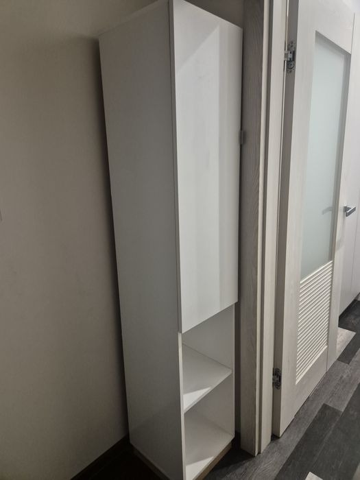 Szafka stojąca regał biały