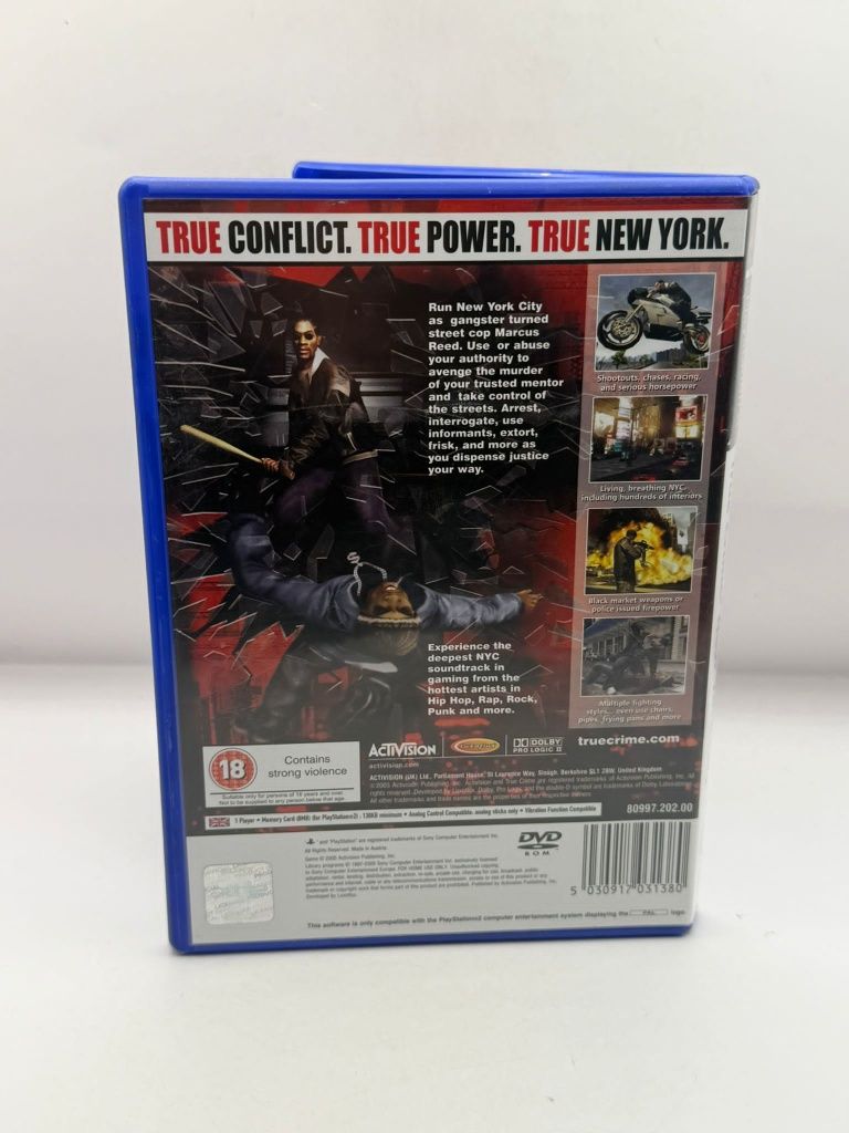True Crime New York City 3xA Ps2 nr 6208