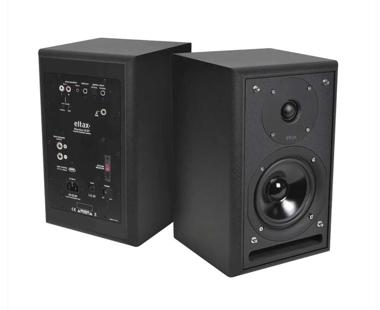 Kolumny głośnikowe aktywne. Eltax Monitor III BT Phono Active.
