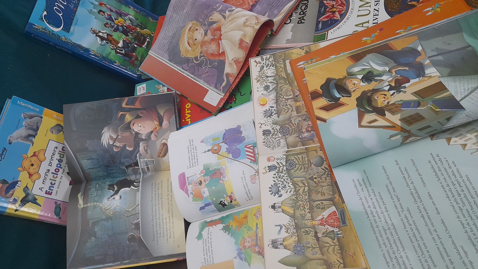 Lote 16 Livros infantis