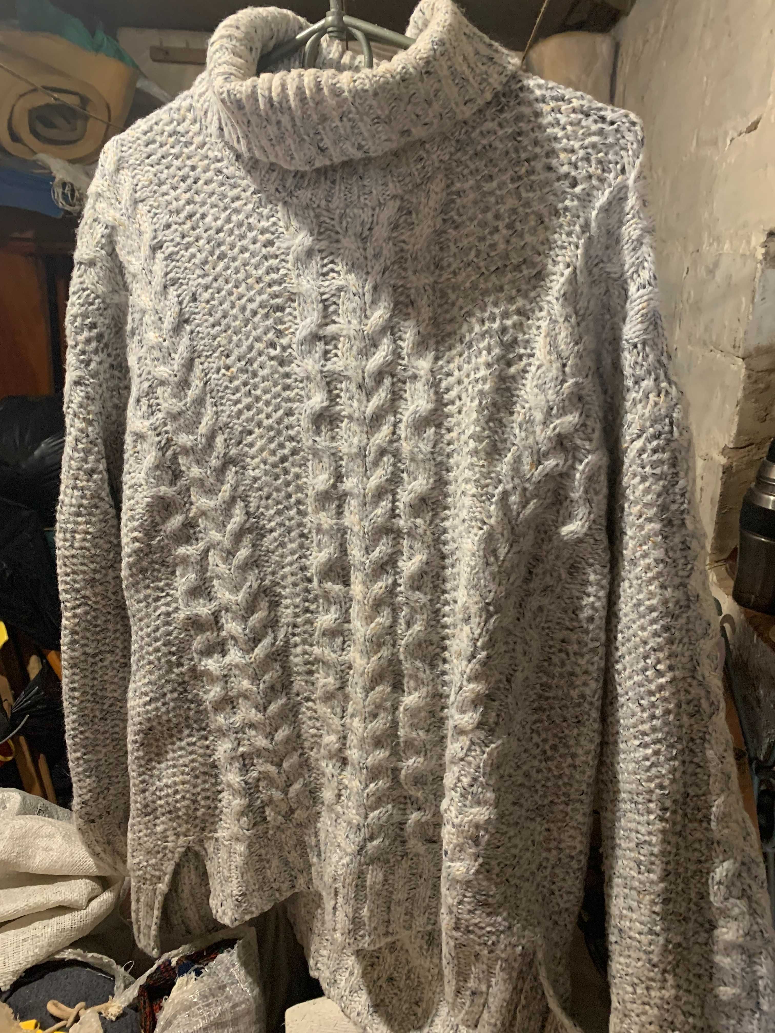 теплий зимовий светр  кардиган