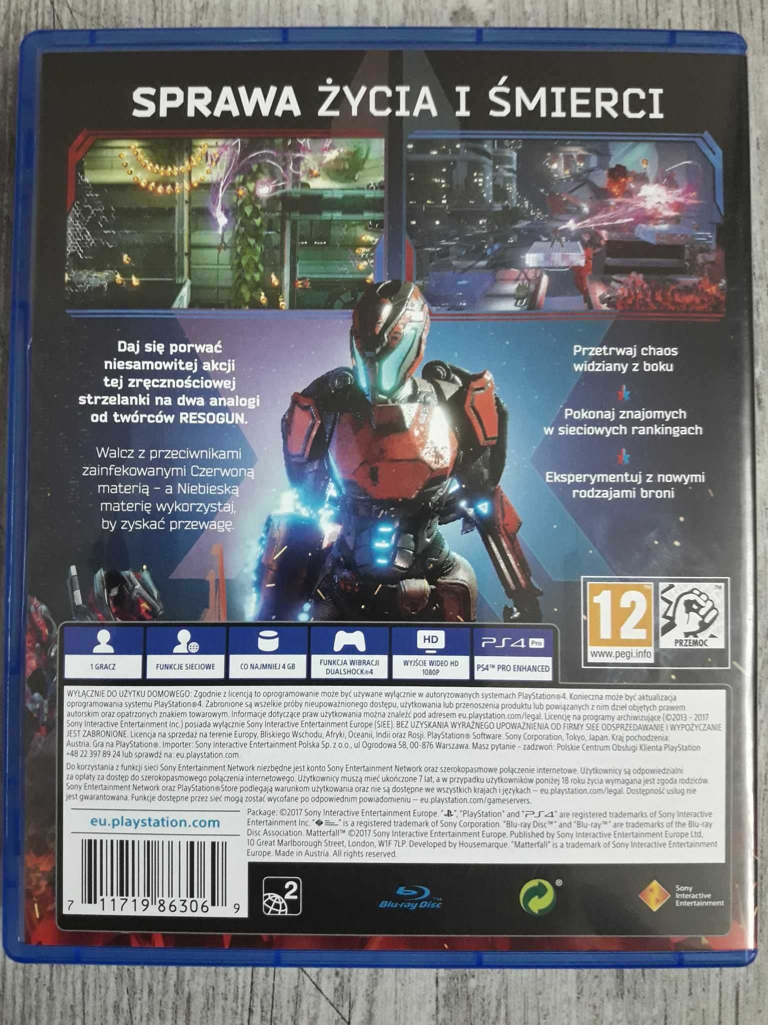 Gra Matterfall Polska Wersja PS4/PS5 Playstation