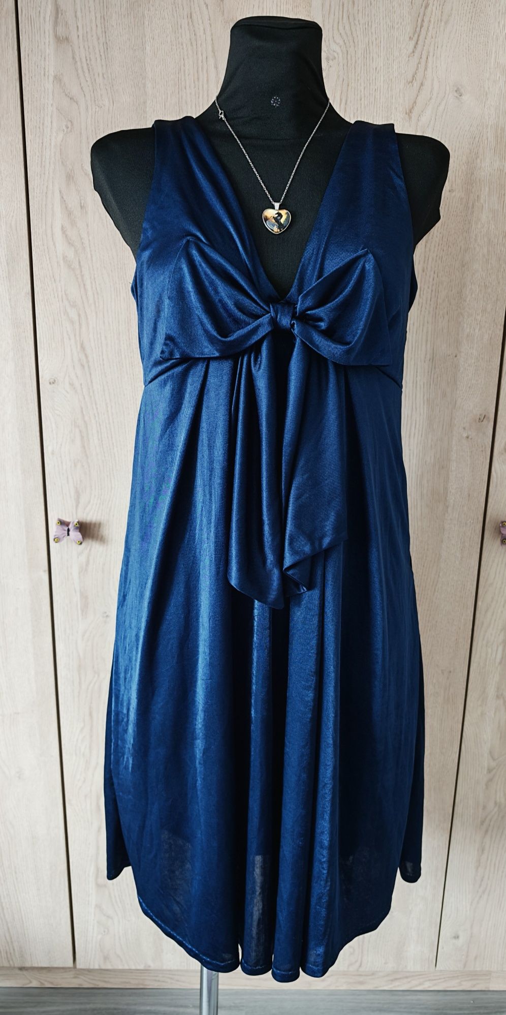 Elegancka sukienka koktajlowa, firmy A wear, rozm. 40