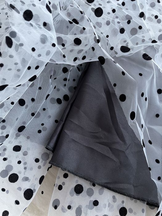 Cocomore rozkloszowana spódniczka grochy