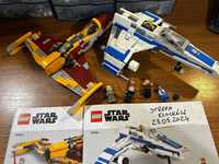 Lego Star Wars 75364 E-wing kontra Shin hati myśliwiec