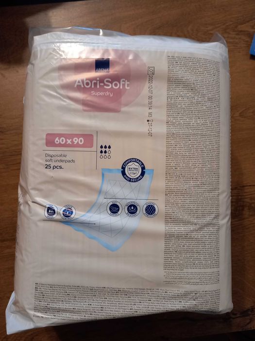 Podkłady higieniczne jednorazowe 60x90cm 50szt