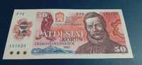 Banknot Czechosłowacja 50 koron