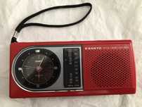 Radio SANYO kieszonkowe FM/LW zegar/budzik