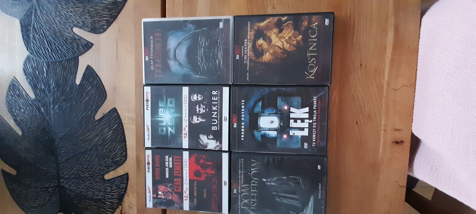 6 płyt DVD horrory