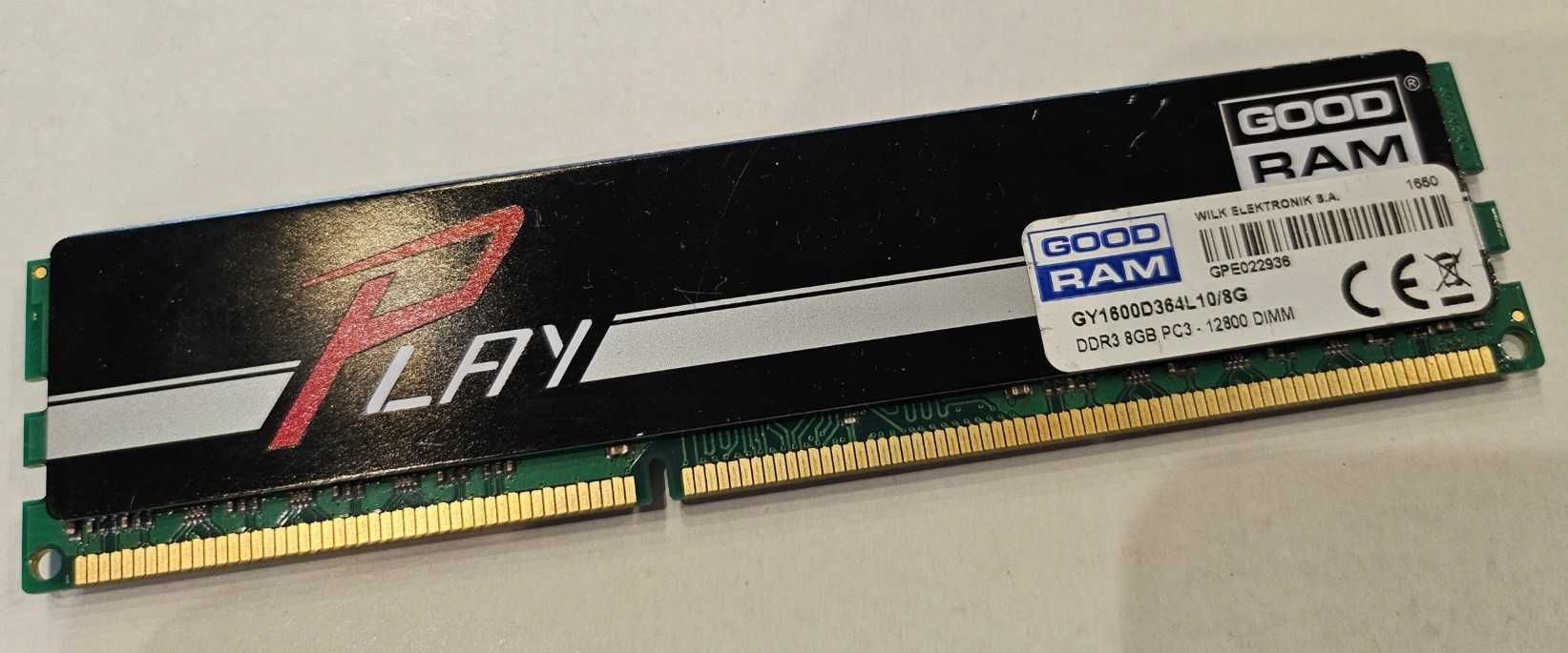 A162] Pamięć DDR3 8GB GoodRam GY1600D364L10/8G 1600 CL11