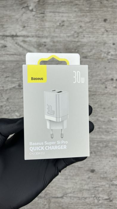 Мережевий зарядний блок адаптер блочок зарядка Базеус Baseus 30w