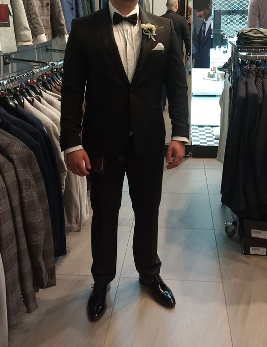 Garnitur ślubny smokingowy Paco Lorente zestaw